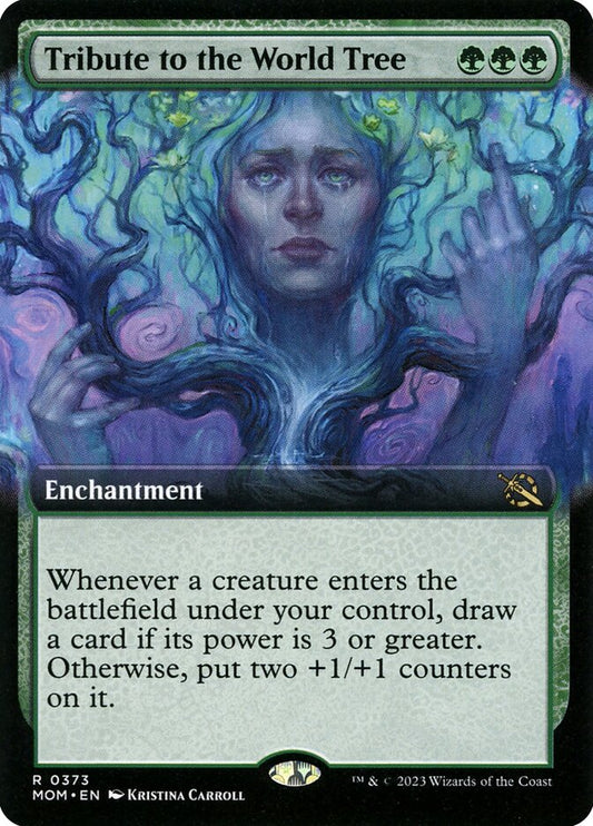 Tribute to the World Tree (Extended Art) - (Foil): March of the Machine