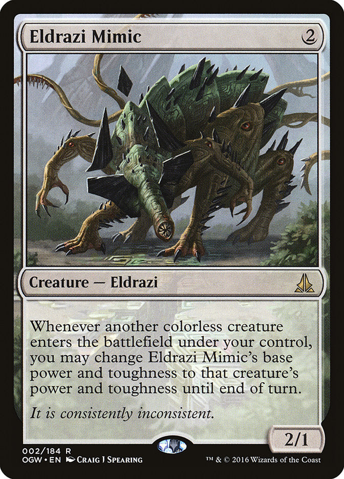 Eldrazi Mimic - (Foil): Oath of the Gatewatch