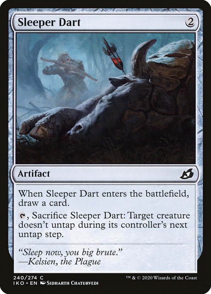 Sleeper Dart - (Foil): Ikoria: Lair of Behemoths