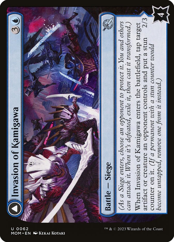 Invasion of Kamigawa // Rooftop Saboteurs - (Foil): March of the Machine