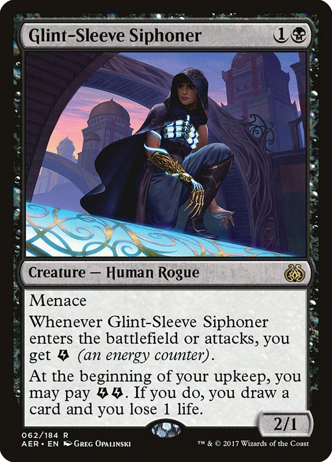 Glint-Sleeve Siphoner - (Foil): Aether Revolt