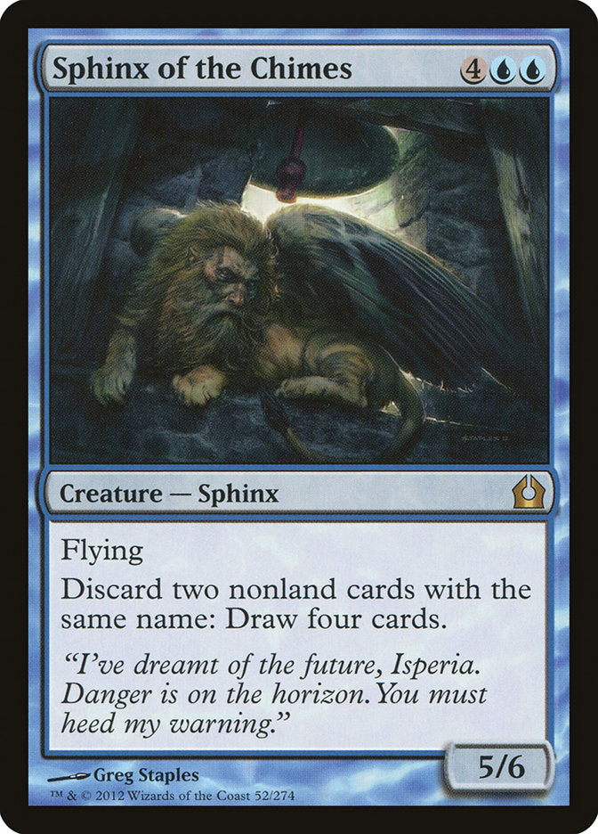Sphinx of the Chimes: Return to Ravnica