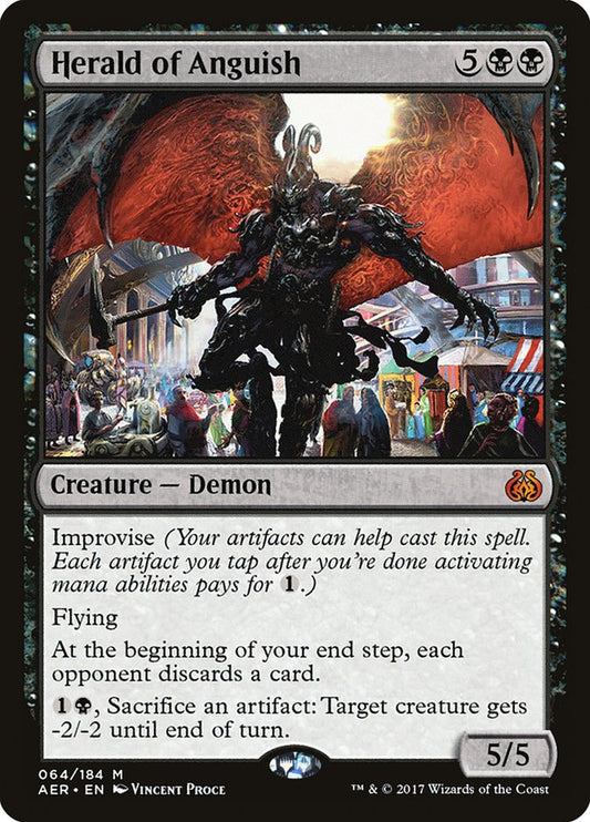 Herald of Anguish - (Foil): Aether Revolt