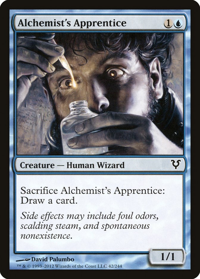 Alchemist's Apprentice - (Foil): Avacyn Restored