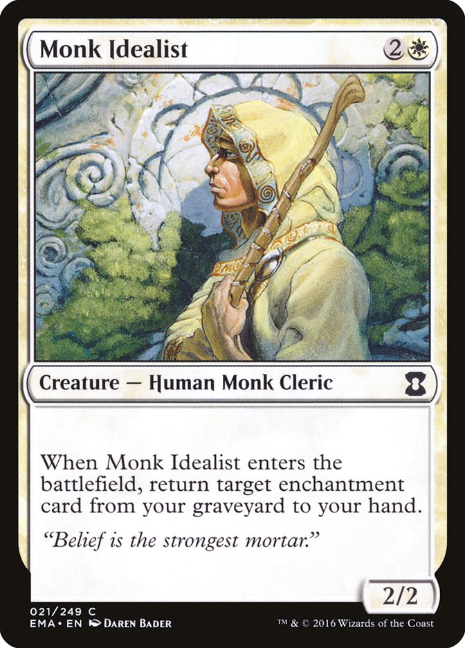 Monk Idealist - (Foil): Eternal Masters