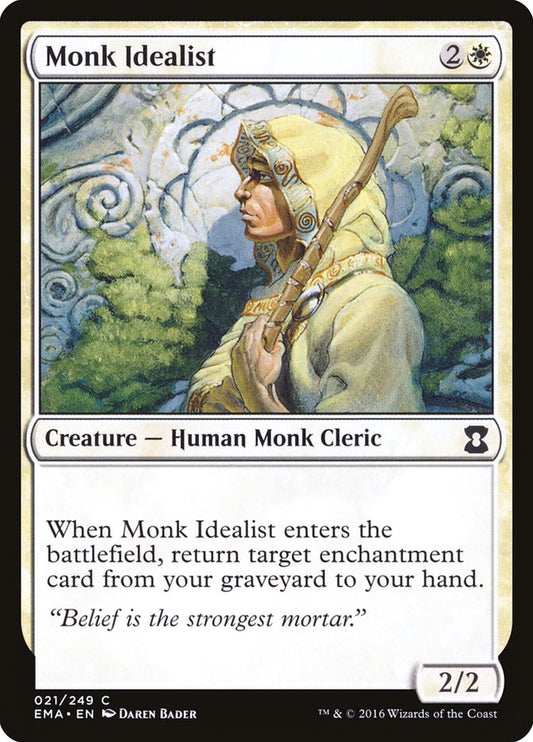 Monk Idealist - (Foil): Eternal Masters