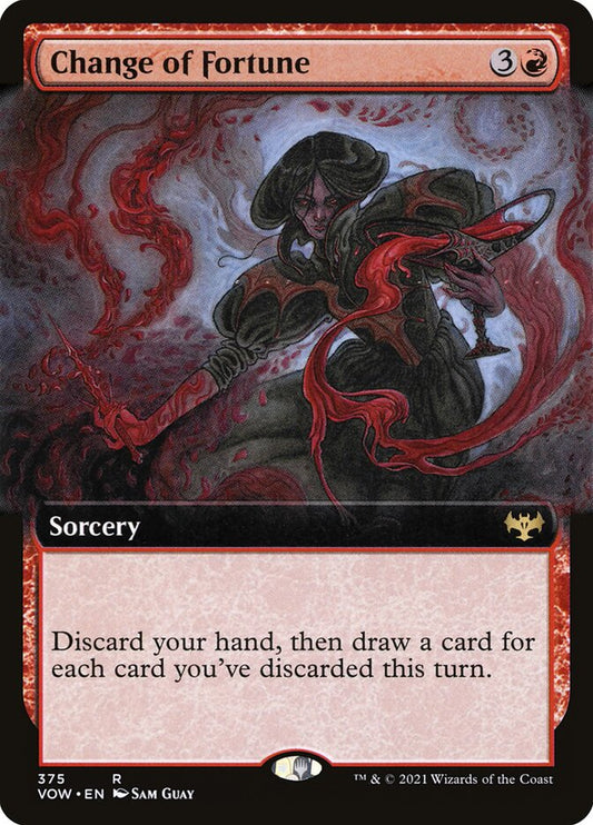 Change of Fortune (Extended Art): Innistrad: Crimson Vow