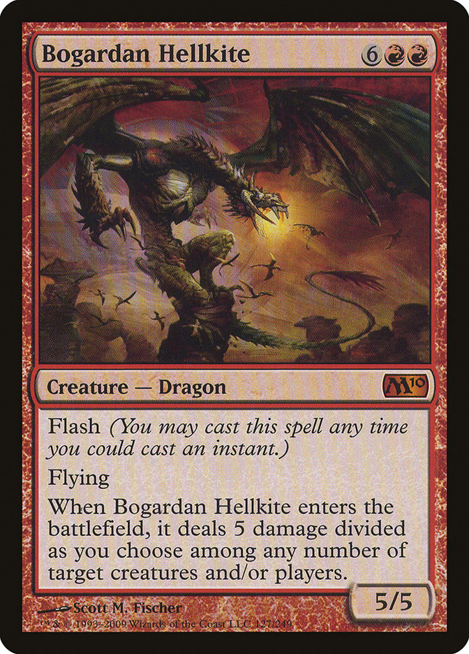 Bogardan Hellkite - (Foil): Magic 2010