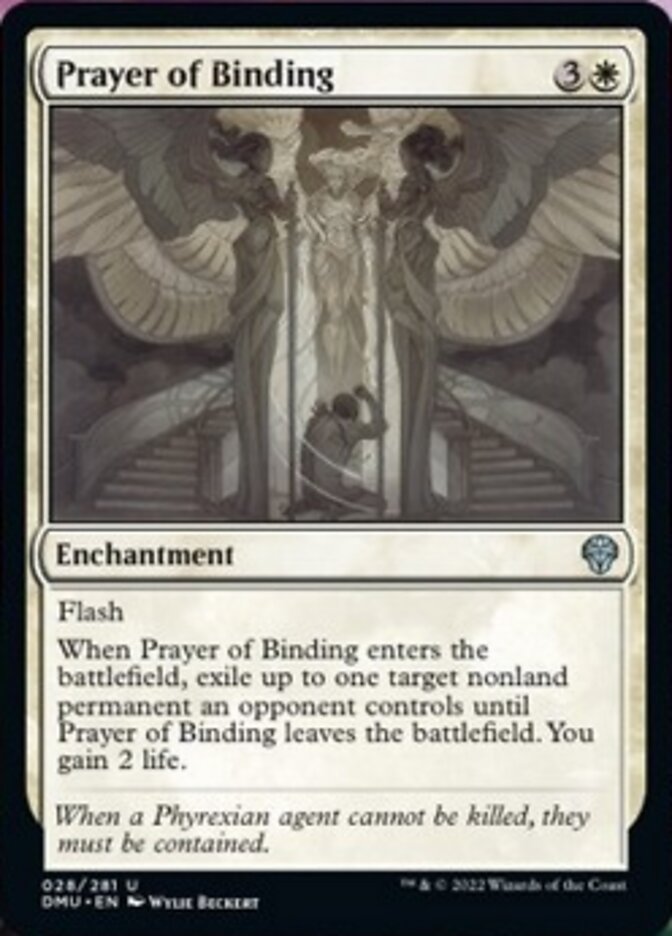 Prayer of Binding - (Foil): Dominaria United