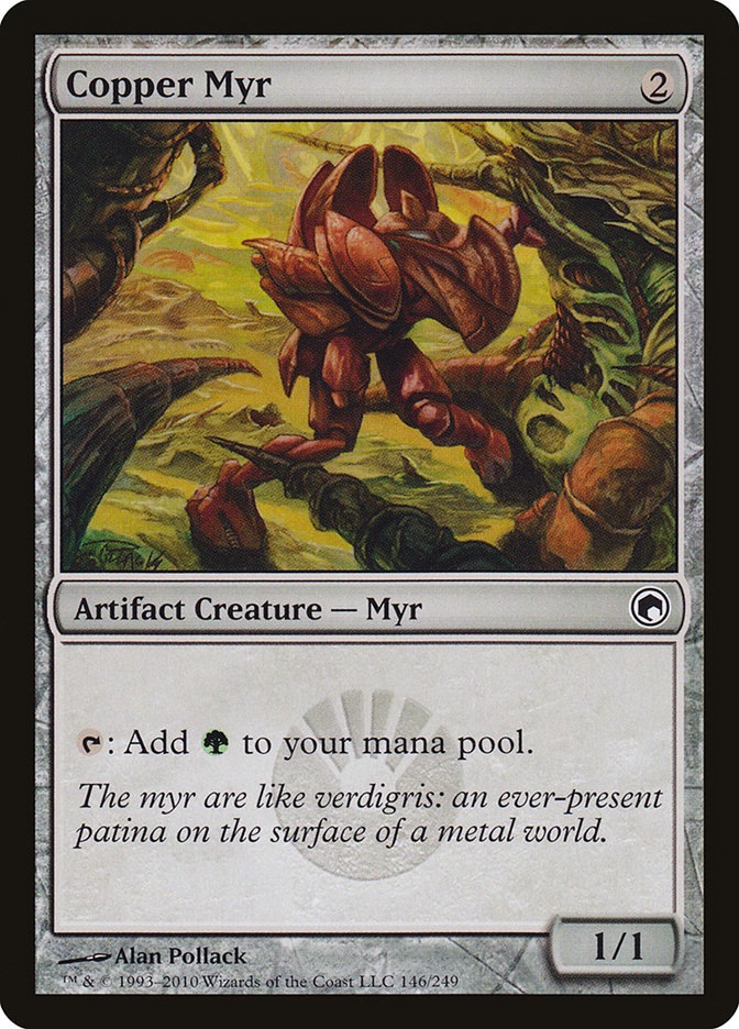 Copper Myr: Scars of Mirrodin