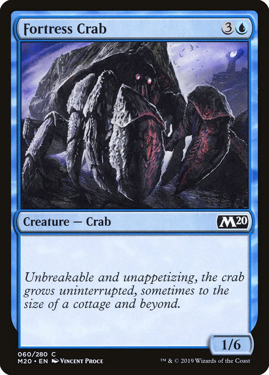 Fortress Crab - (Foil): Core Set 2020
