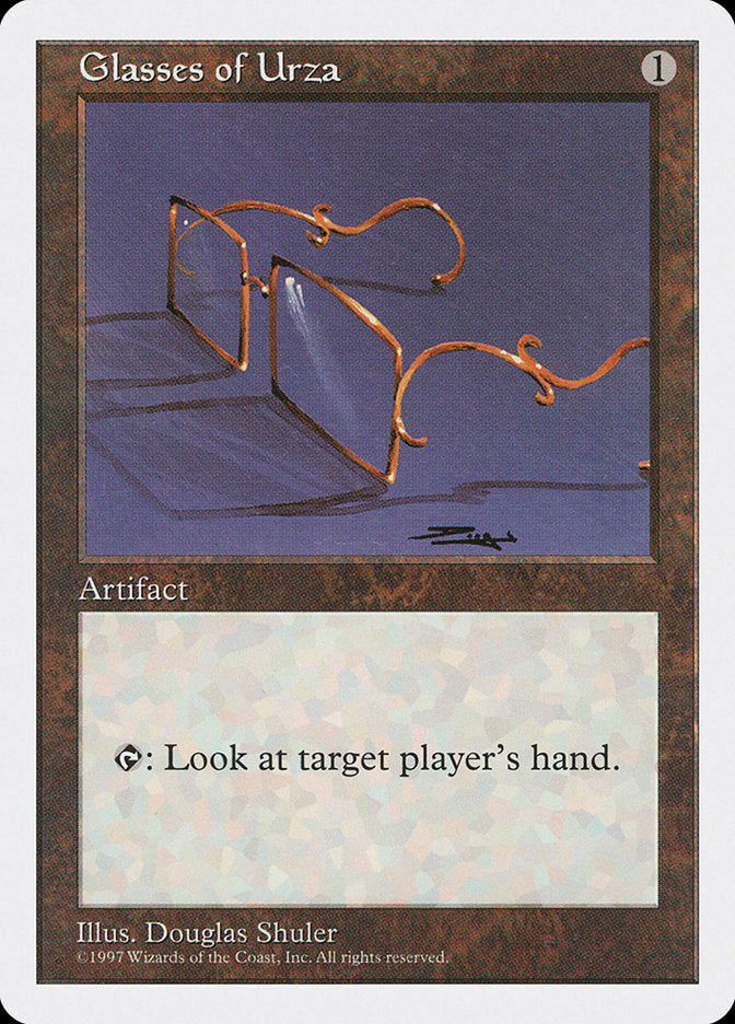 Glasses of Urza: Fifth Edition