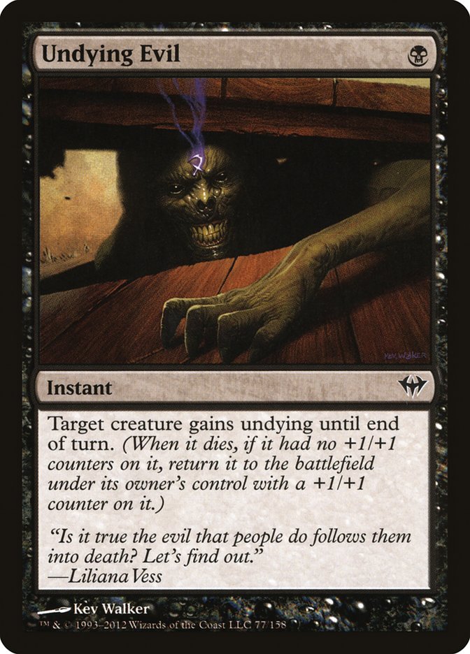 Undying Evil - (Foil): Dark Ascension