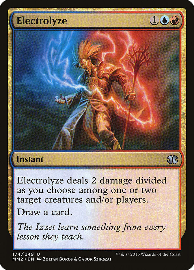 Electrolyze: Modern Masters 2015