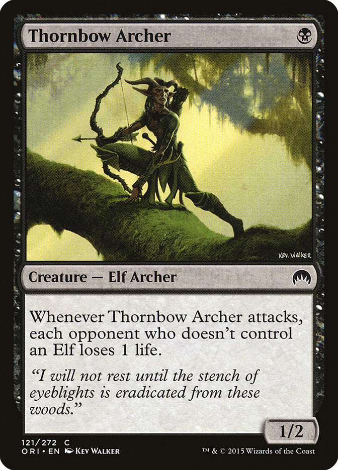Thornbow Archer - (Foil): Magic Origins