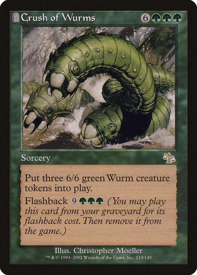 Crush of Wurms - (Foil): Judgment