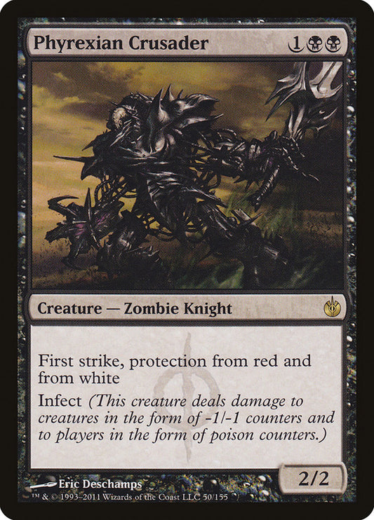 Phyrexian Crusader - (Foil): Mirrodin Besieged