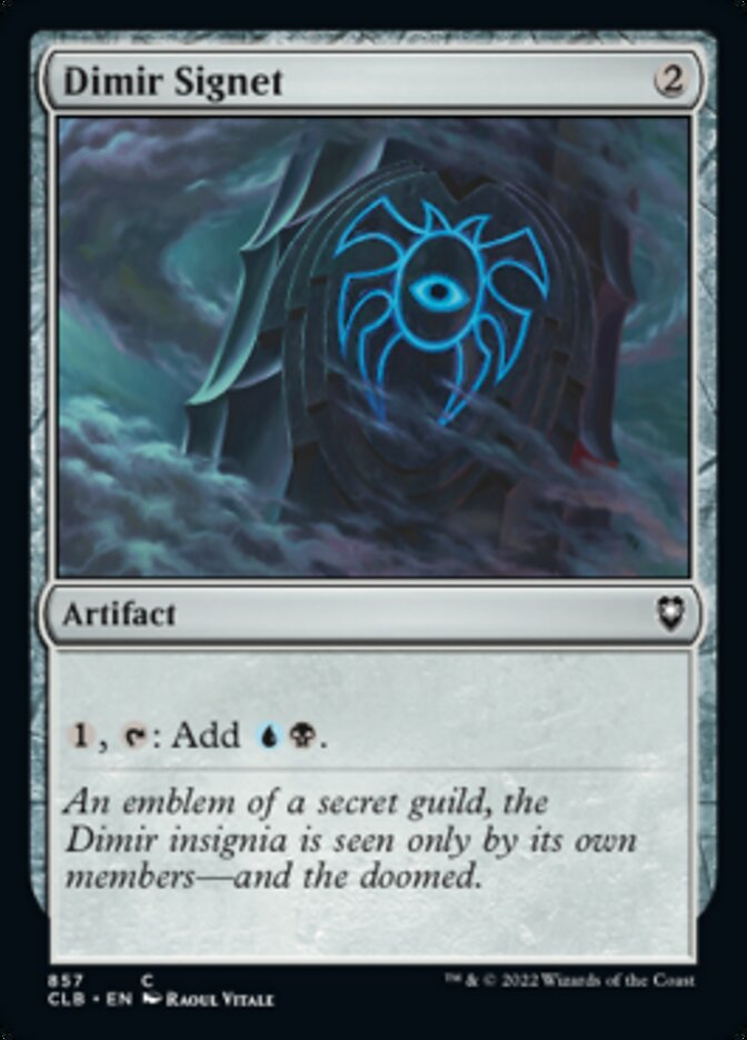 Dimir Signet: Commander Legends: Battle for Baldur's Gate