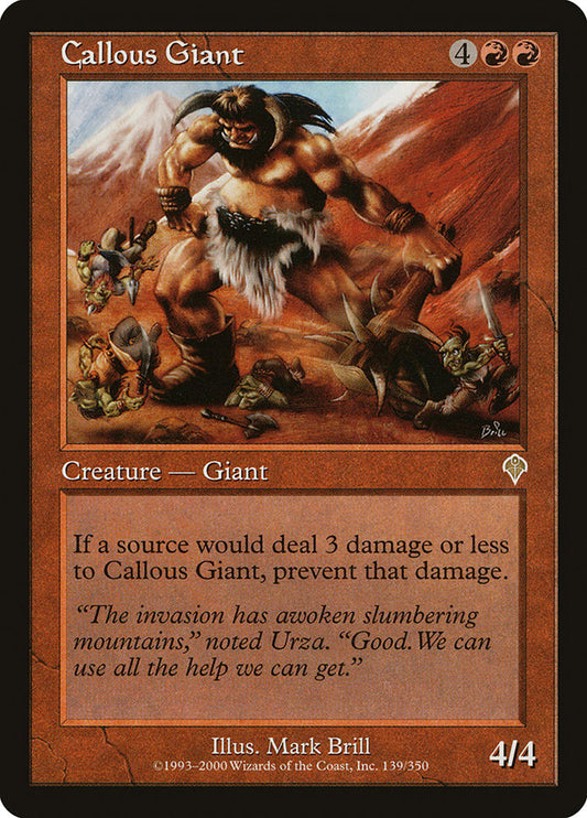 Callous Giant: Invasion