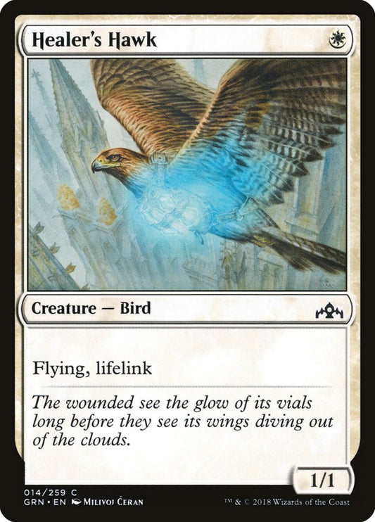 Healer's Hawk - (Foil): Guilds of Ravnica
