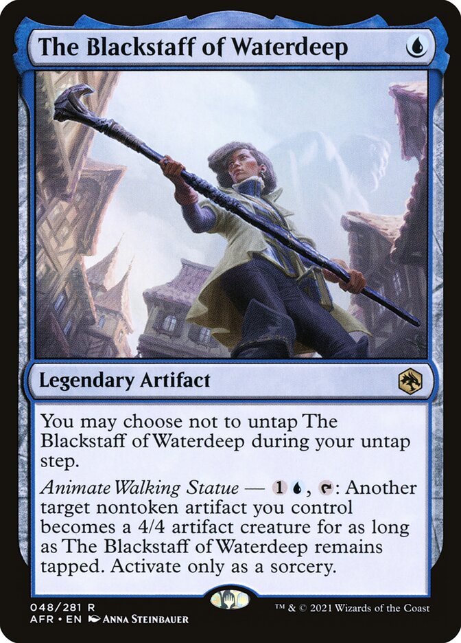 The Blackstaff of Waterdeep - (Foil): Adventures in the Forgotten Realms