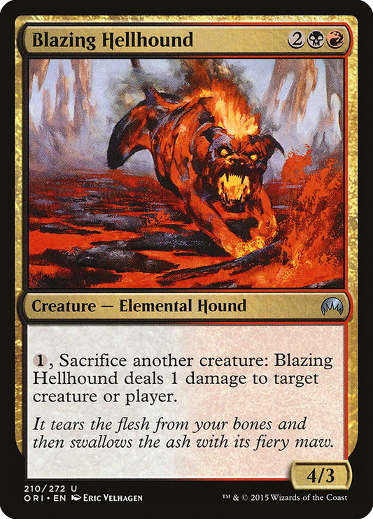 Blazing Hellhound: Magic Origins