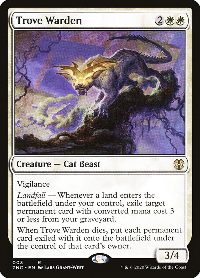 Trove Warden: Zendikar Rising Commander
