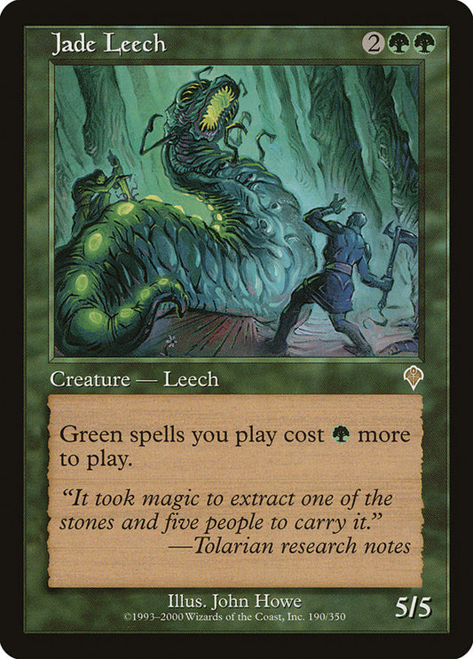 Jade Leech - (Foil): Invasion