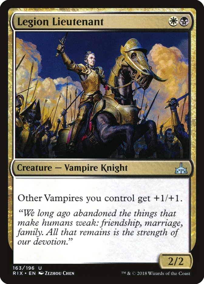 Legion Lieutenant: Rivals of Ixalan