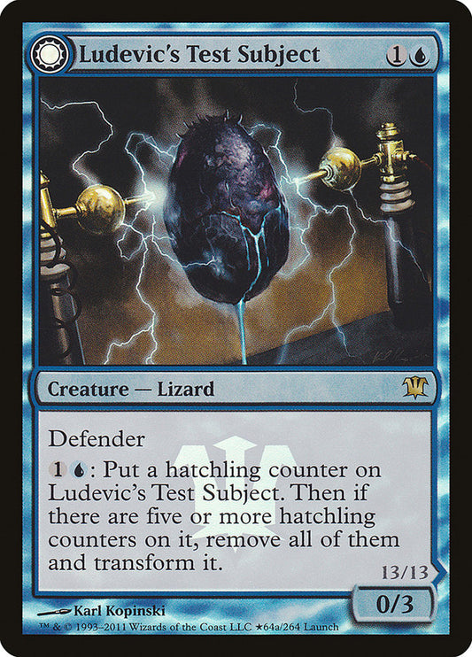 Ludevic's Test Subject // Ludevic's Abomination - (Foil): Innistrad Promos