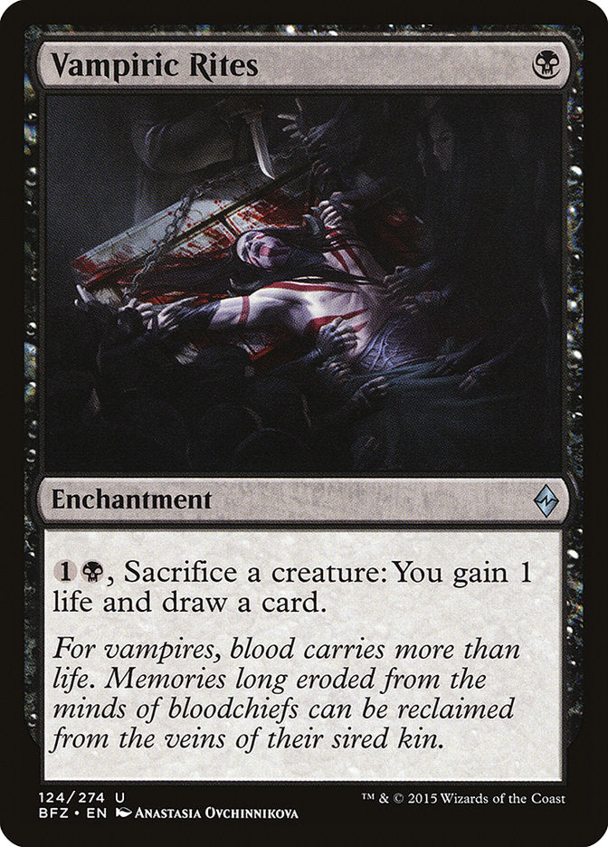 Vampiric Rites: Battle for Zendikar