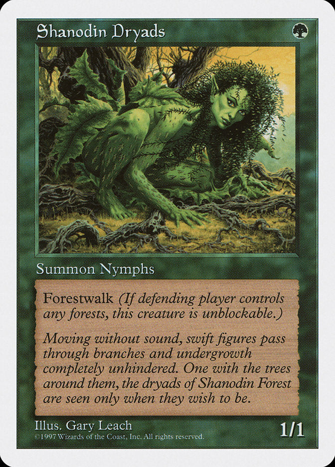 Shanodin Dryads: Fifth Edition