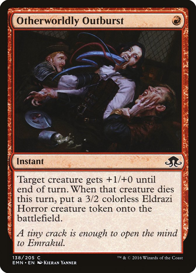 Otherworldly Outburst - (Foil): Eldritch Moon