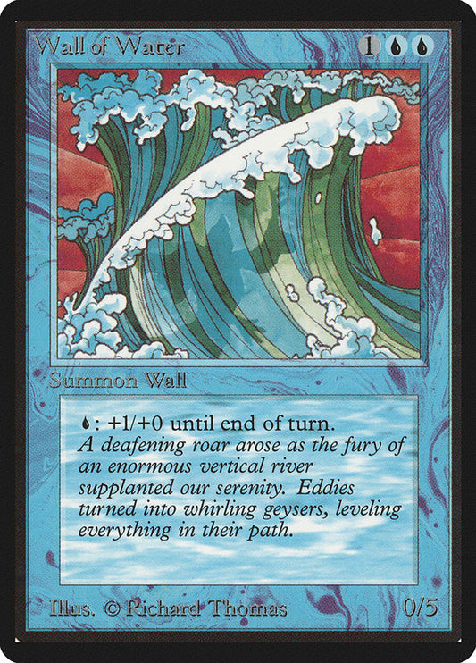 Wall of Water: Limited Edition Beta