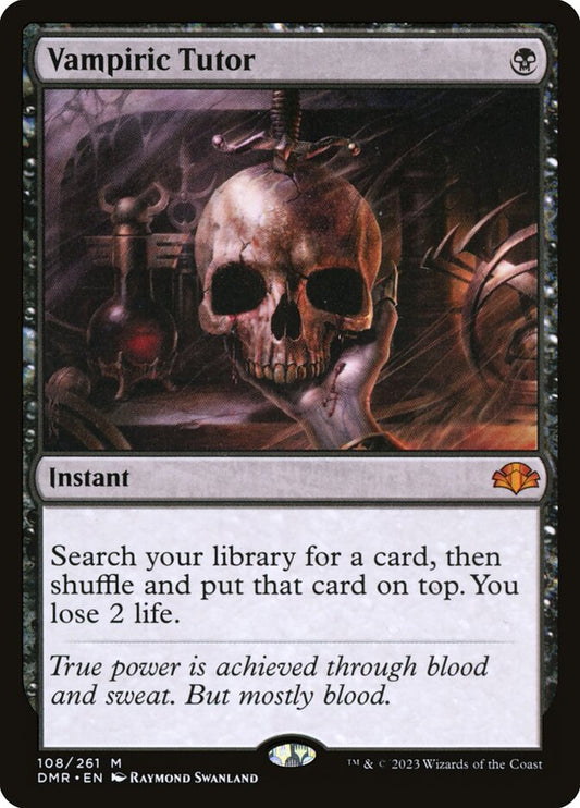 Vampiric Tutor: Dominaria Remastered