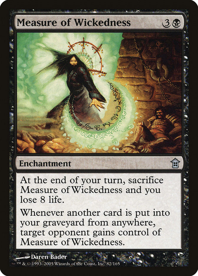 Measure of Wickedness - (Foil): Saviors of Kamigawa