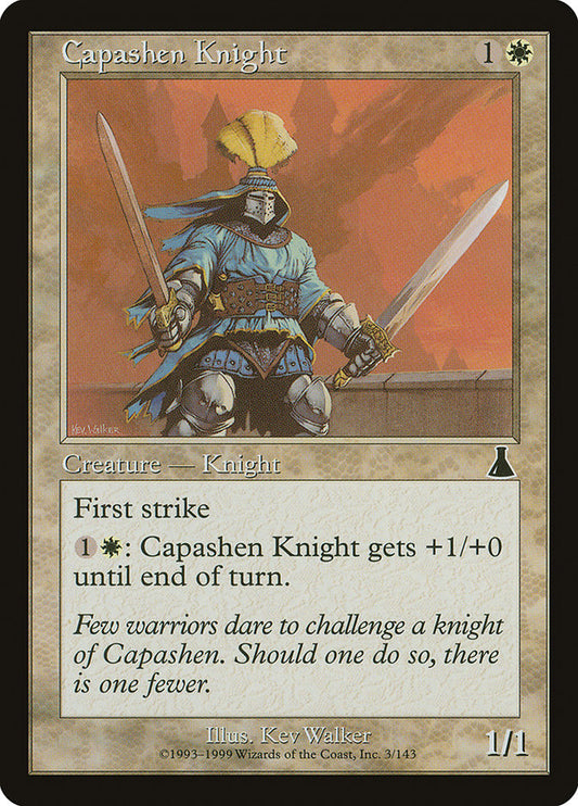 Capashen Knight: Urza's Destiny