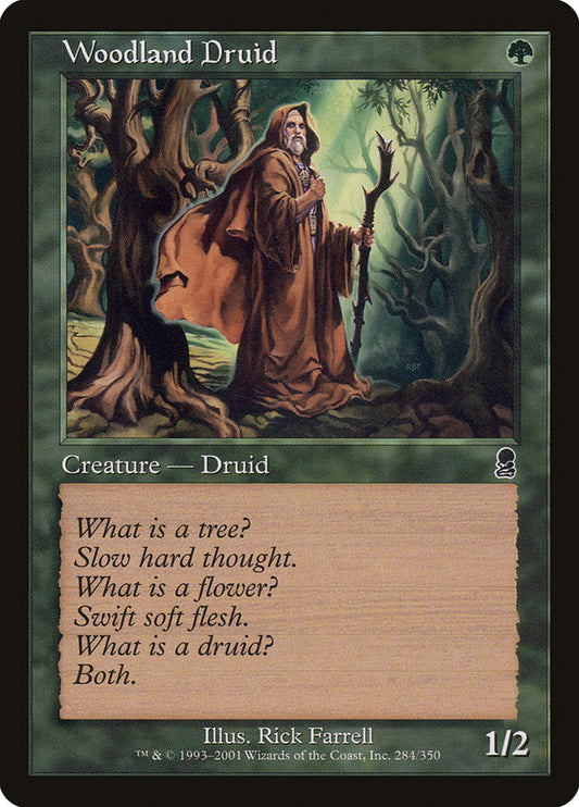 Woodland Druid - (Foil): Odyssey