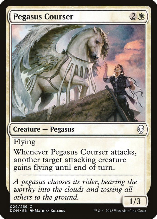Pegasus Courser: Dominaria