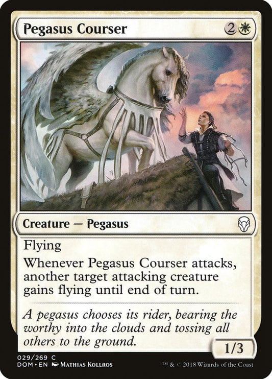 Pegasus Courser - (Foil): Dominaria