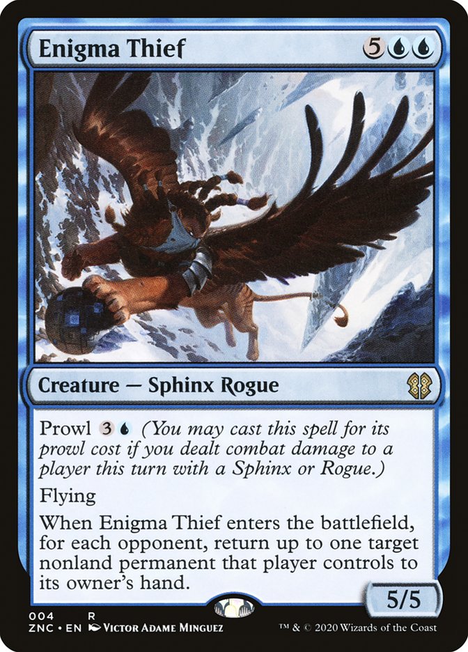 Enigma Thief: Zendikar Rising Commander
