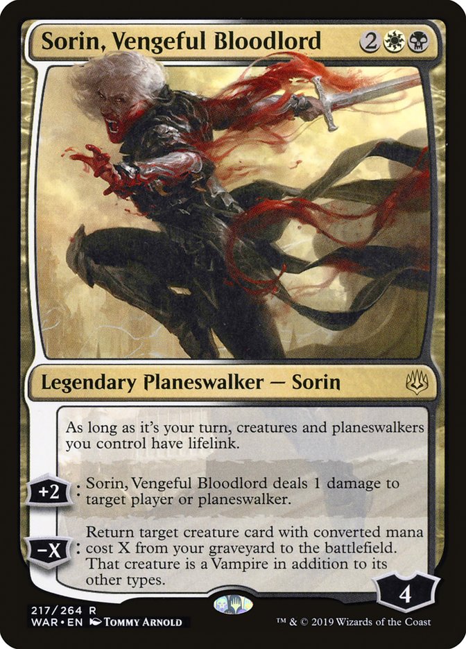 Sorin, Vengeful Bloodlord: War of the Spark