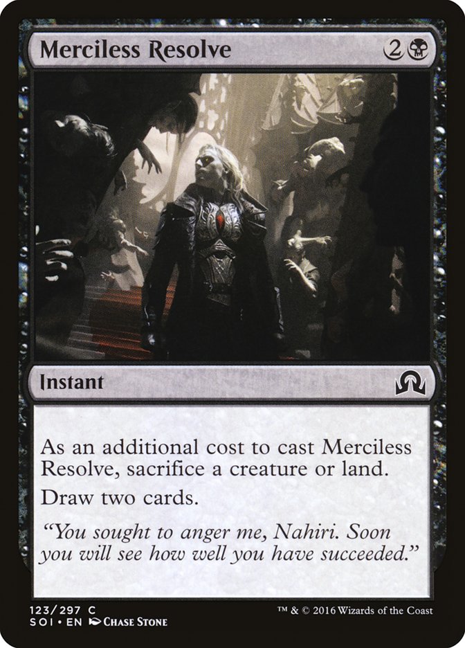 Merciless Resolve: Shadows over Innistrad