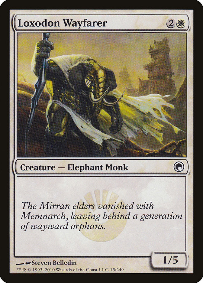 Loxodon Wayfarer: Scars of Mirrodin