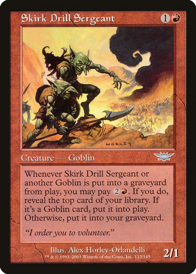 Skirk Drill Sergeant - (Foil): Legions
