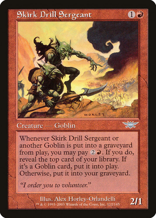 Skirk Drill Sergeant - (Foil): Legions