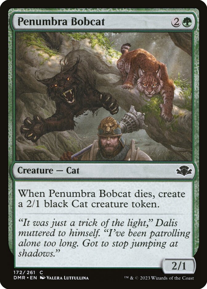 Penumbra Bobcat: Dominaria Remastered