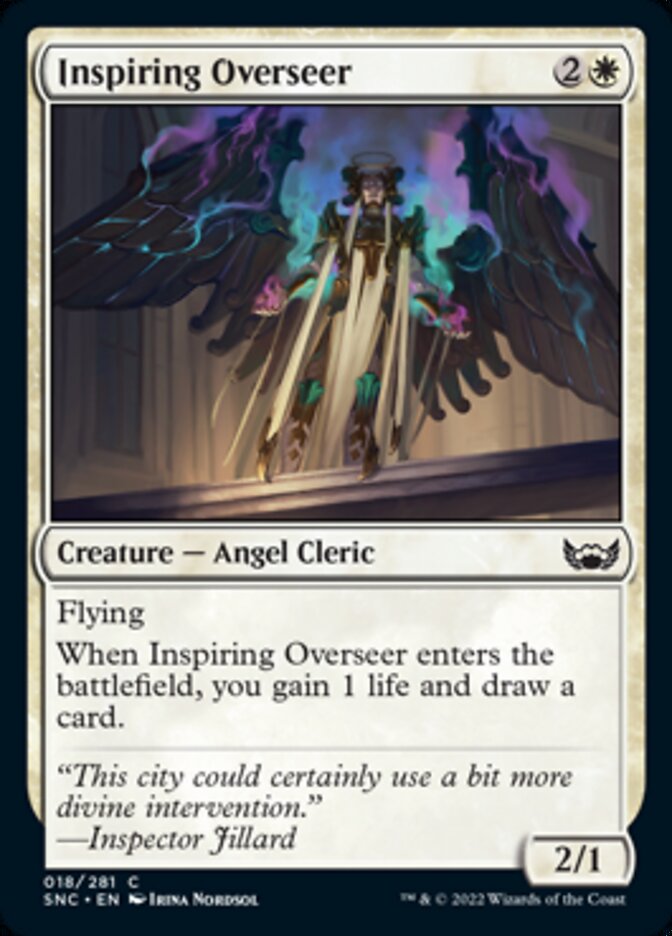 Inspiring Overseer - (Foil): Streets of New Capenna