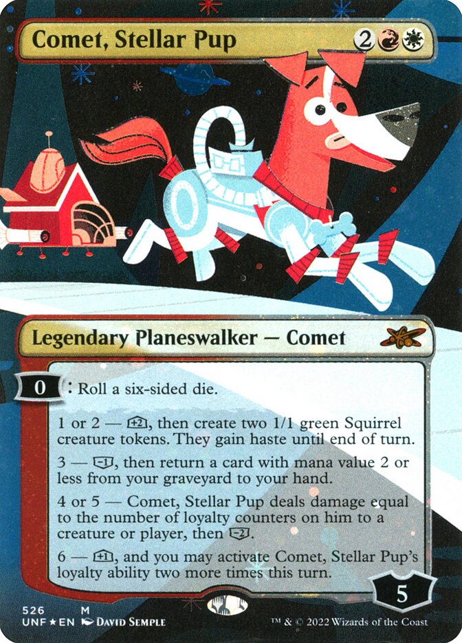 Comet, Stellar Pup - (Foil): Unfinity