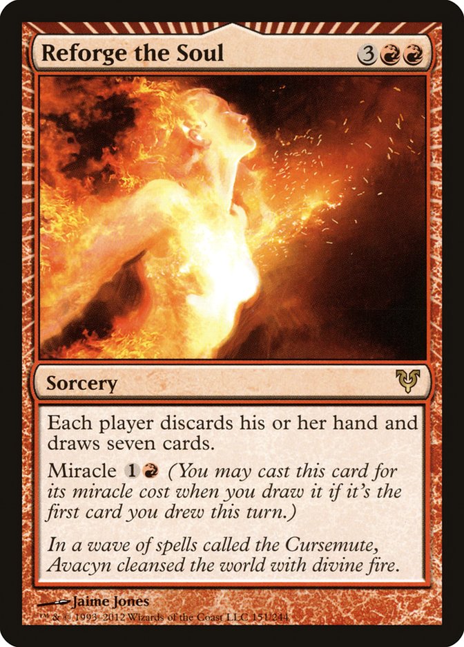 Reforge the Soul - (Foil): Avacyn Restored